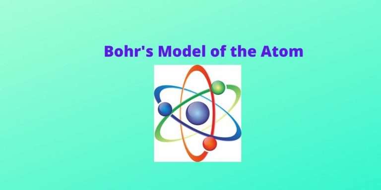 Bohr Model of the Atom