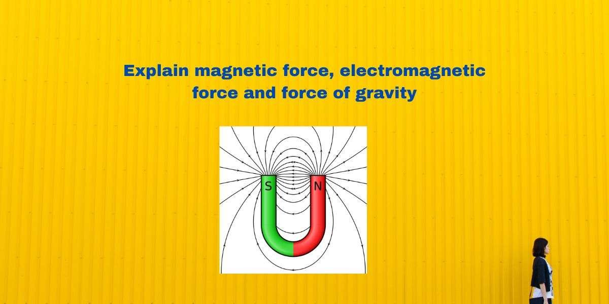 Explain Magnetic force Electromagnetic force