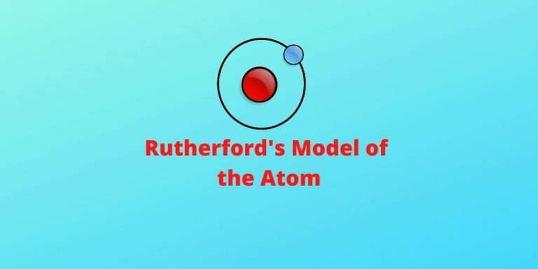Rutherford Model of the Atom