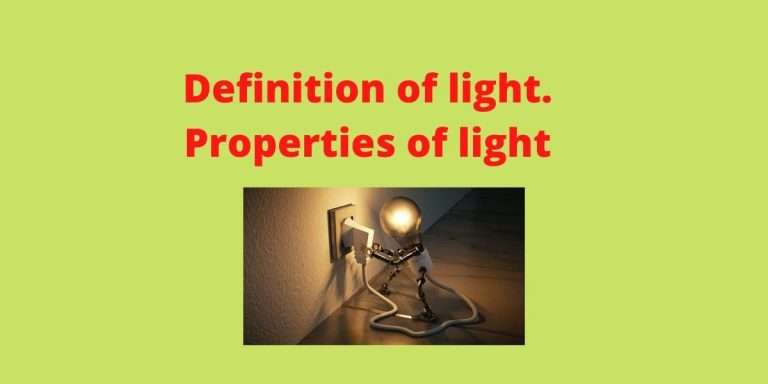 Definition of light