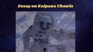 essay on Kalpana Chawla