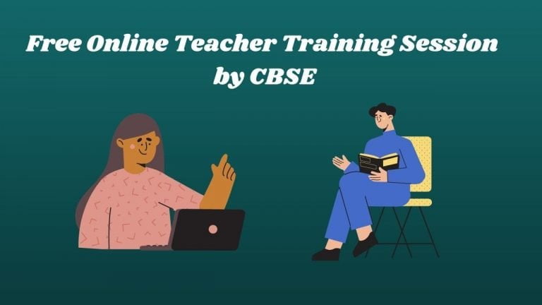 CBSE Free Online Training Session