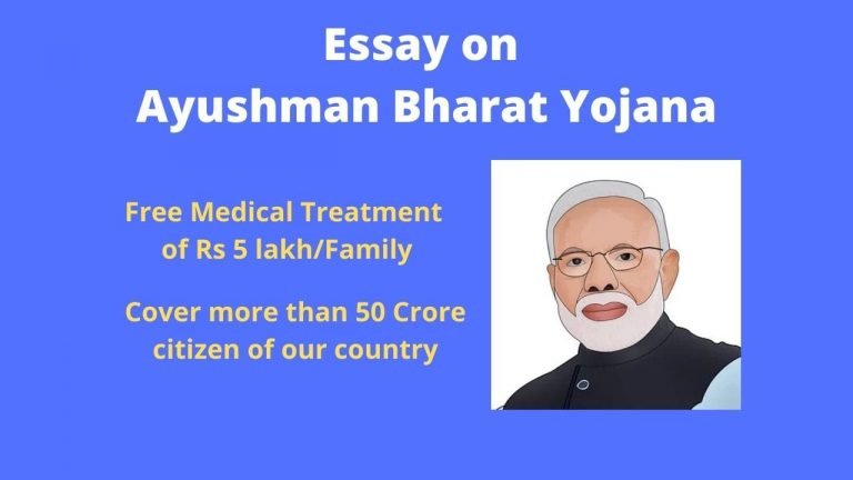 Essay on  Ayushman Bharat