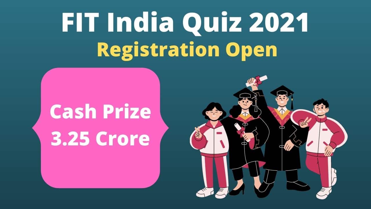 Fit India School Quiz 2021