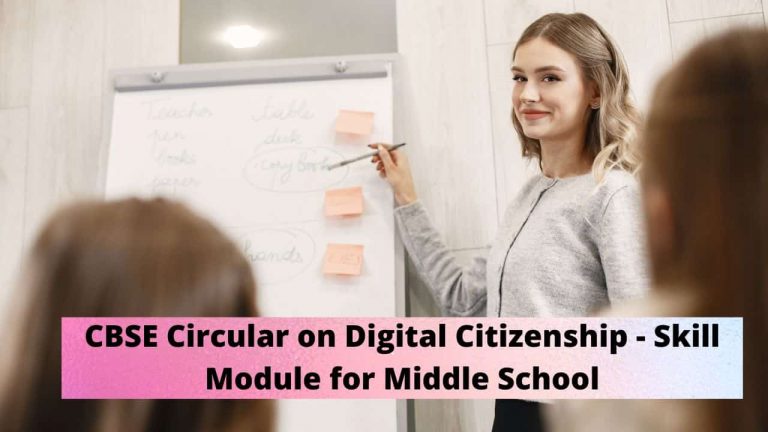 CBSE Circular on Digital Citizenship