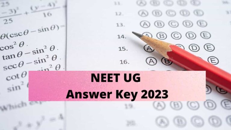 NEET UG Answer Key 2023