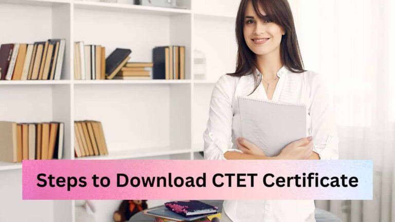 CTET Certificate