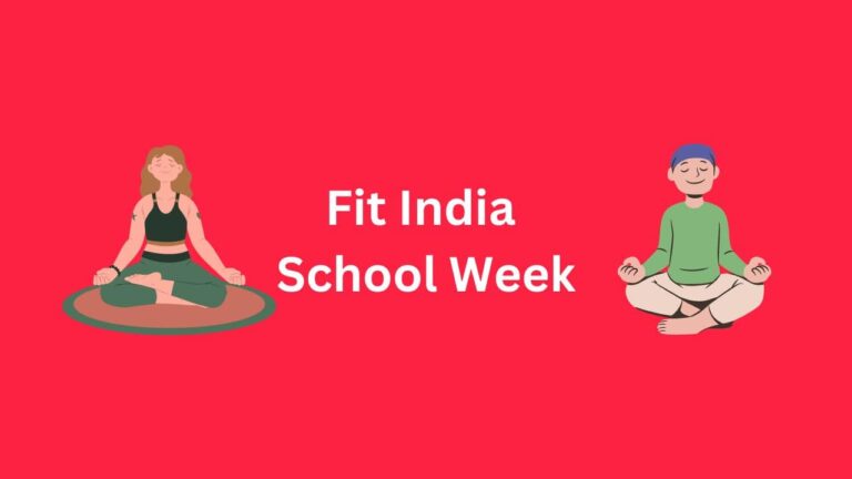 Fit India School Week
