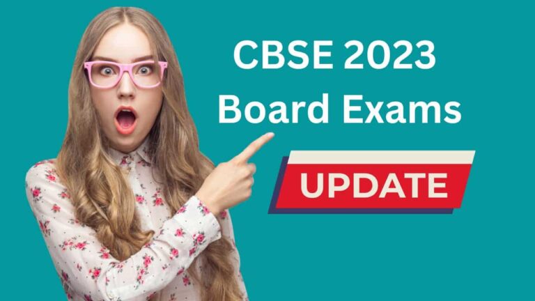 CBSE Board Exam 2023