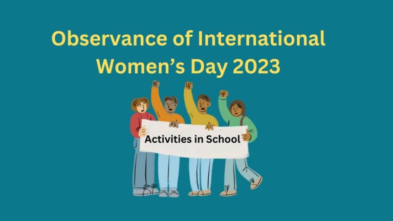Observance of International Women’s Day 2023