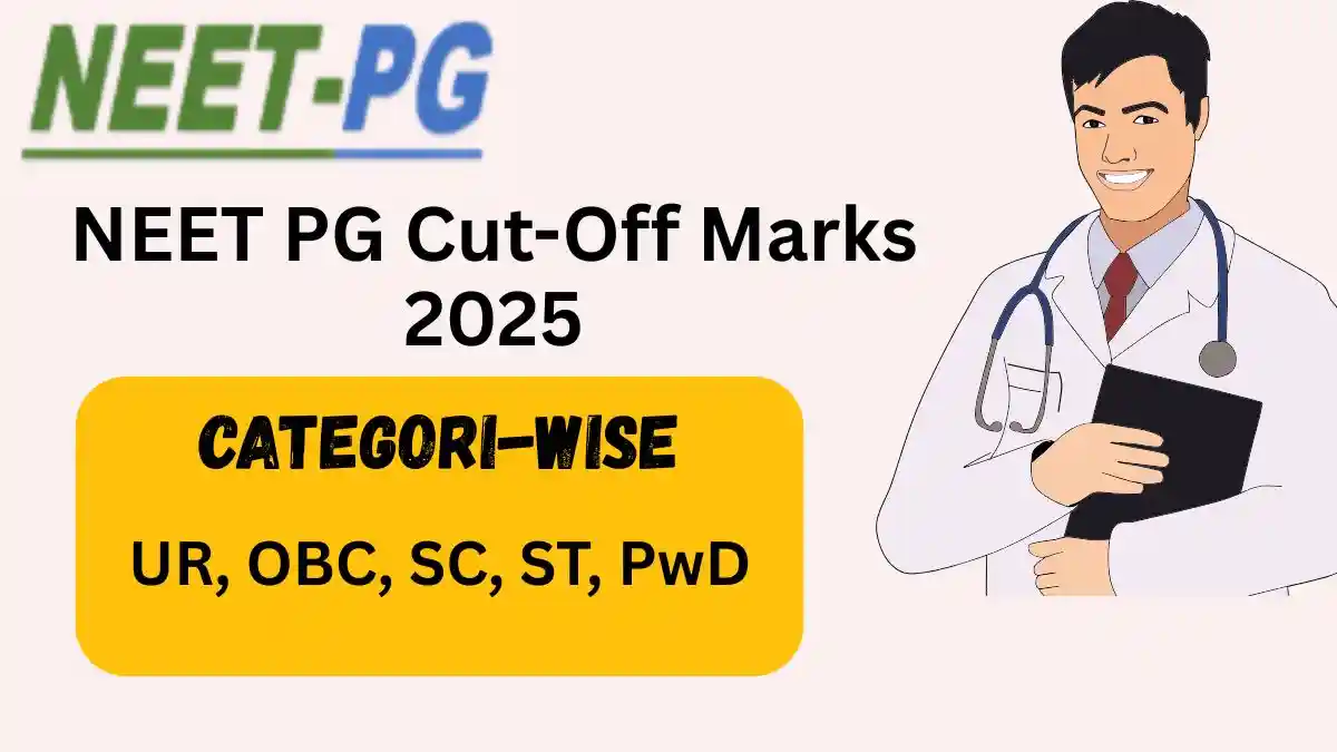 NEET PG Cut-Off Marks 2025