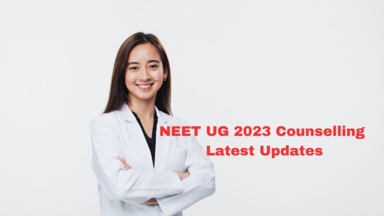 NEET UG 2023 Counselling
