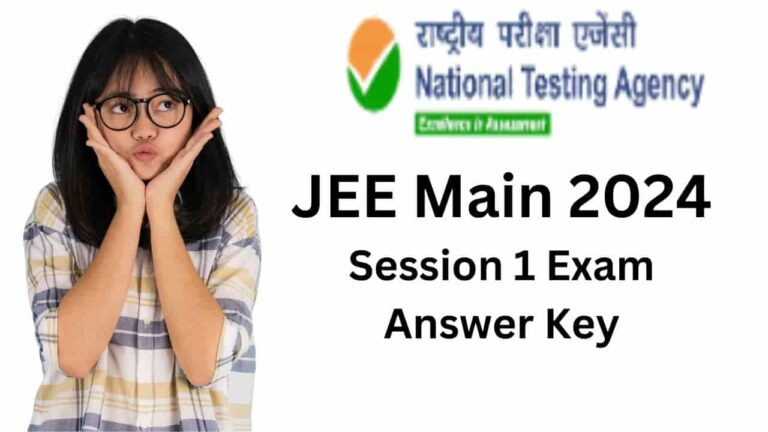 JEE Main 2024 Answer Key