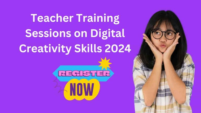 Teacher Training Sessions on Digital Creativity Skills 2024