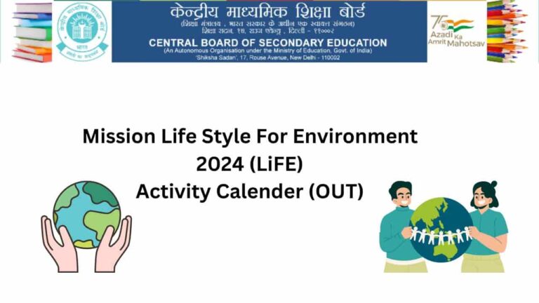 Mission Life Style For Environment 2024 (LiFE)