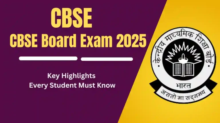 CBSE Board Exam 2025